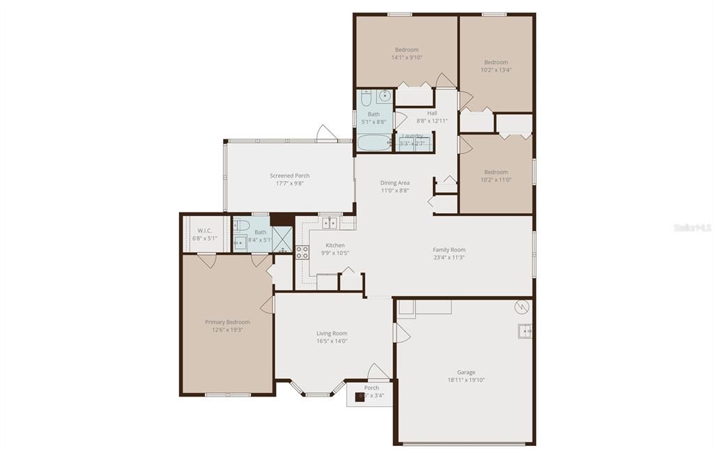 En Renta: $2,450 (4 camas, 2 baños, 1750 Pies cuadrados)