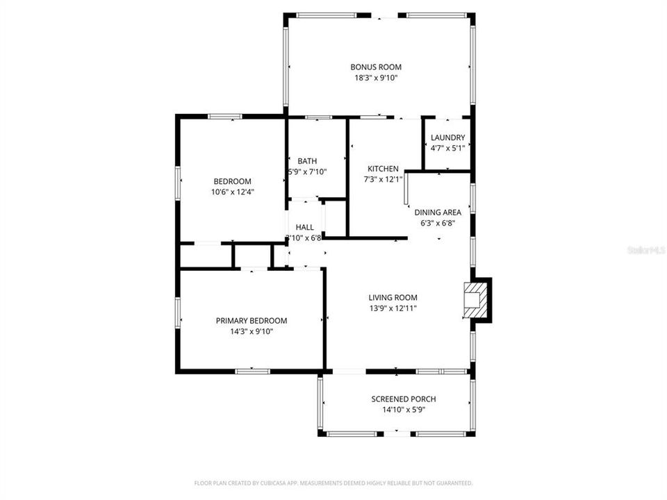 Activo con contrato: $369,900 (2 camas, 1 baños, 1030 Pies cuadrados)
