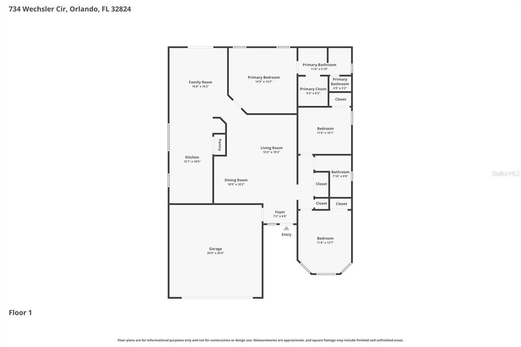 合同活跃: $415,000 (3 贝兹, 2 浴室, 1567 平方英尺)