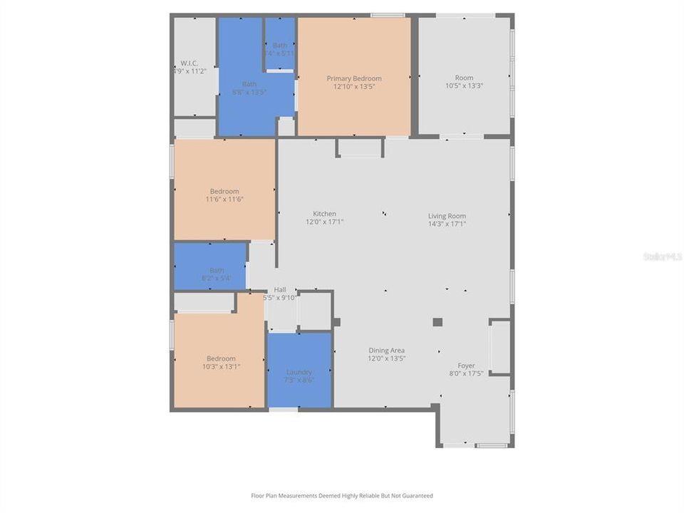 На продажу: $410,000 (3 спален, 2 ванн, 1867 Квадратных фут)