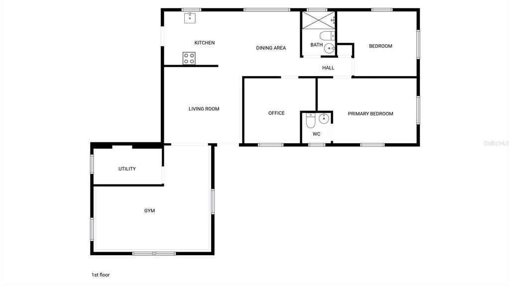 Activo con contrato: $211,000 (3 camas, 1 baños, 1154 Pies cuadrados)