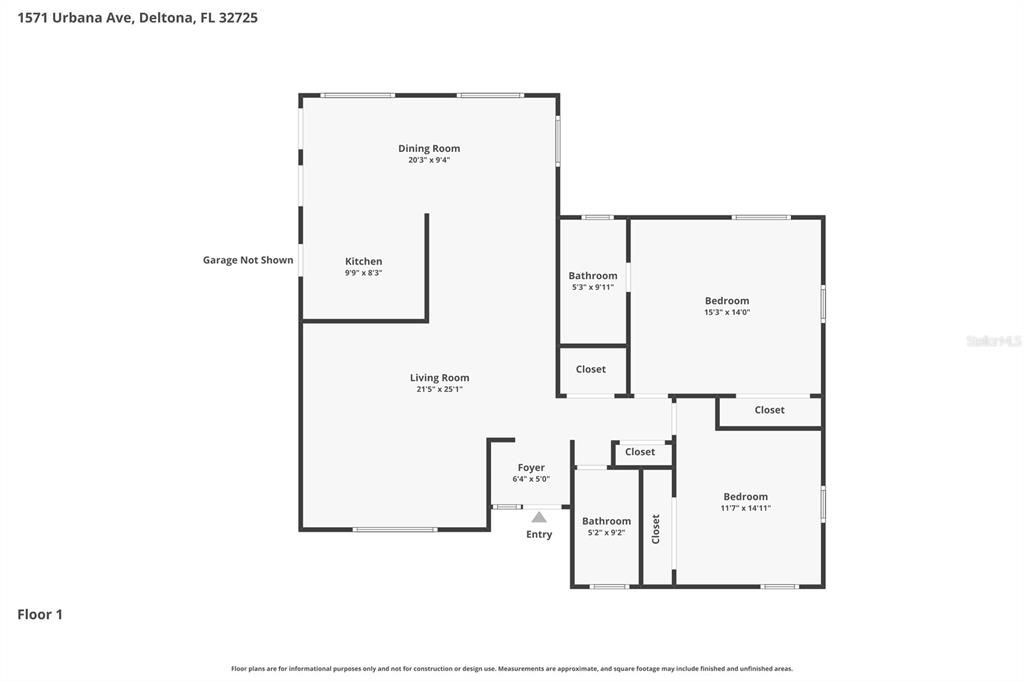 En Venta: $225,000 (2 camas, 2 baños, 1411 Pies cuadrados)