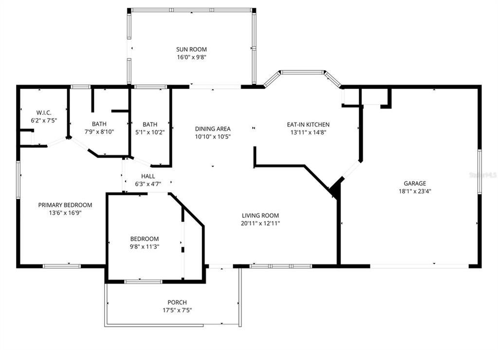 Active With Contract: $184,900 (2 beds, 2 baths, 1119 Square Feet)