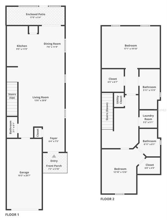 For Sale: $226,000 (2 beds, 2 baths, 1507 Square Feet)