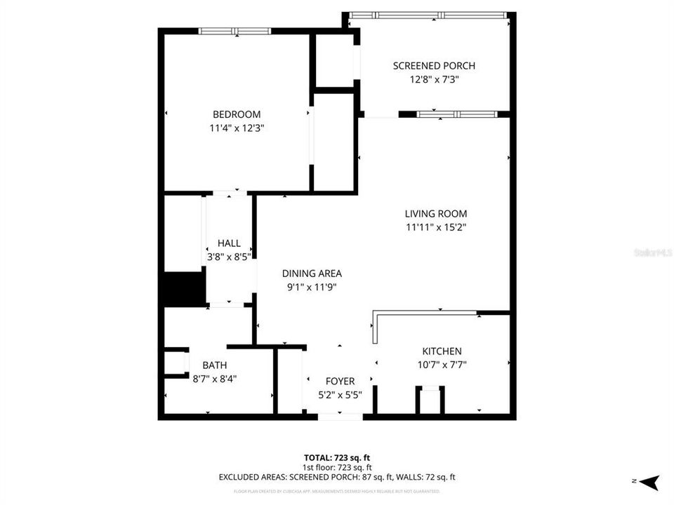 На продажу: $179,000 (1 спален, 1 ванн, 780 Квадратных фут)