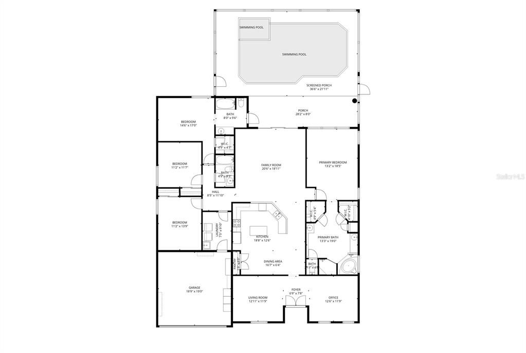 For Sale: $525,000 (4 beds, 3 baths, 2493 Square Feet)