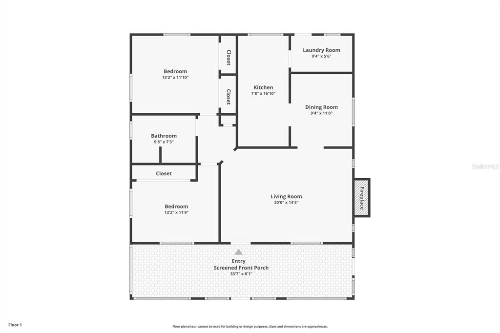 Activo con contrato: $350,000 (2 camas, 1 baños, 1155 Pies cuadrados)