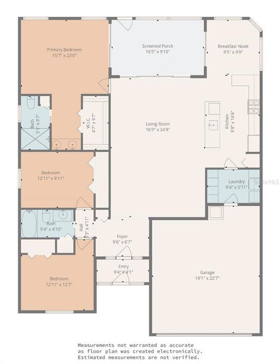 Activo con contrato: $294,999 (3 camas, 2 baños, 1806 Pies cuadrados)
