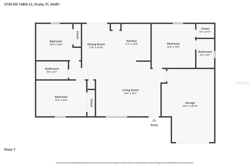 合同活跃: $217,500 (3 贝兹, 2 浴室, 1246 平方英尺)