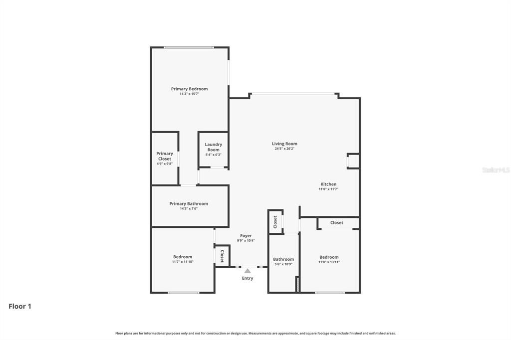 На продажу: $273,000 (3 спален, 2 ванн, 1592 Квадратных фут)