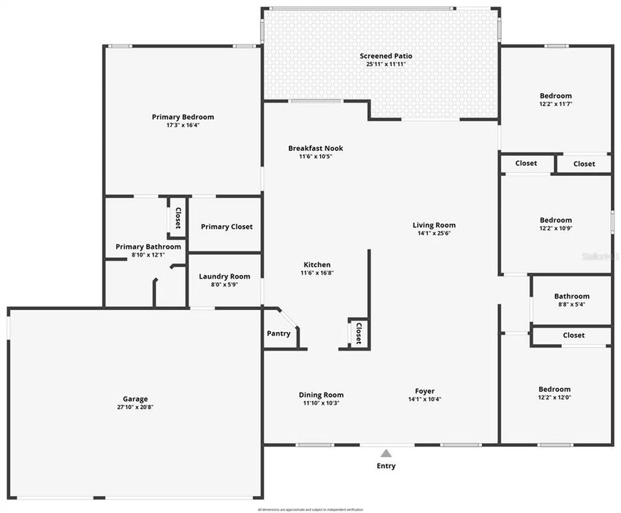 合同活跃: $495,000 (4 贝兹, 2 浴室, 2144 平方英尺)