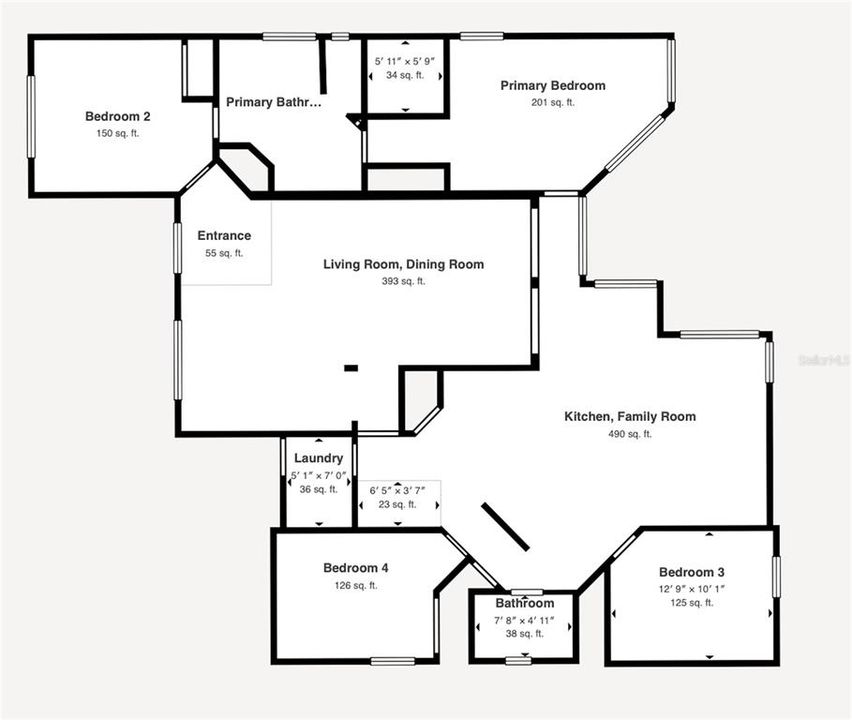 Active With Contract: $640,000 (4 beds, 2 baths, 2432 Square Feet)