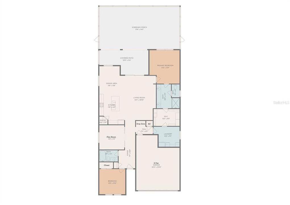 На продажу: $399,990 (2 спален, 2 ванн, 1968 Квадратных фут)
