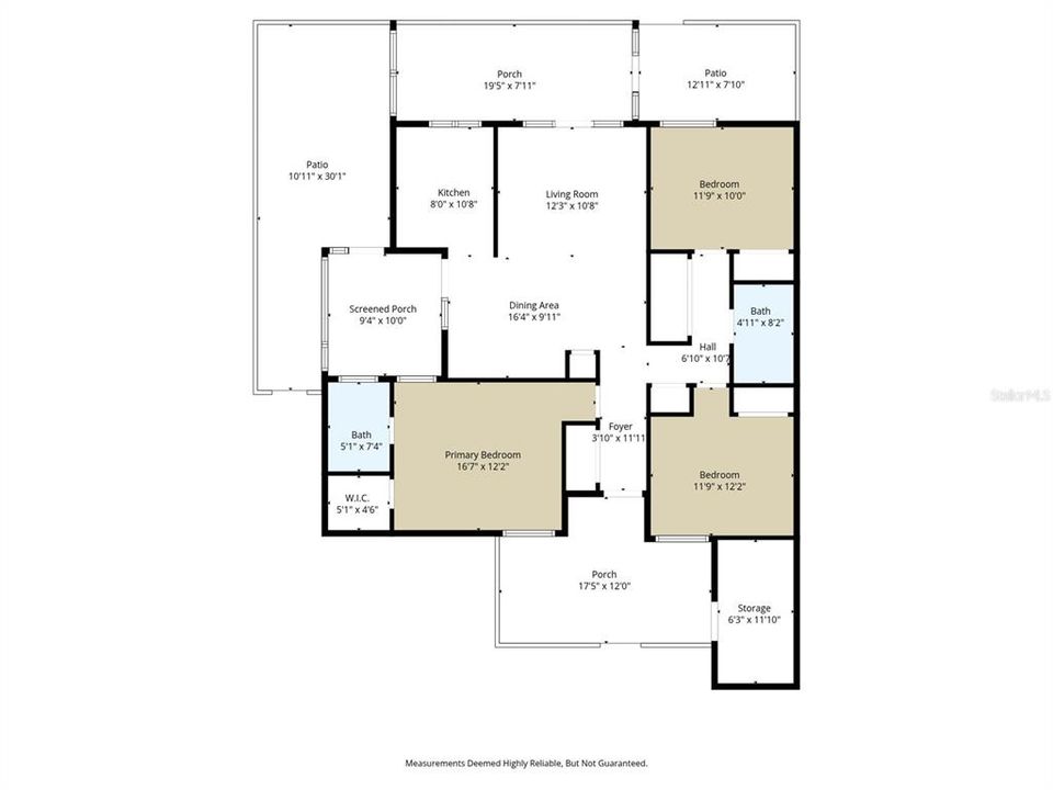 Active With Contract: $310,000 (3 beds, 2 baths, 1278 Square Feet)
