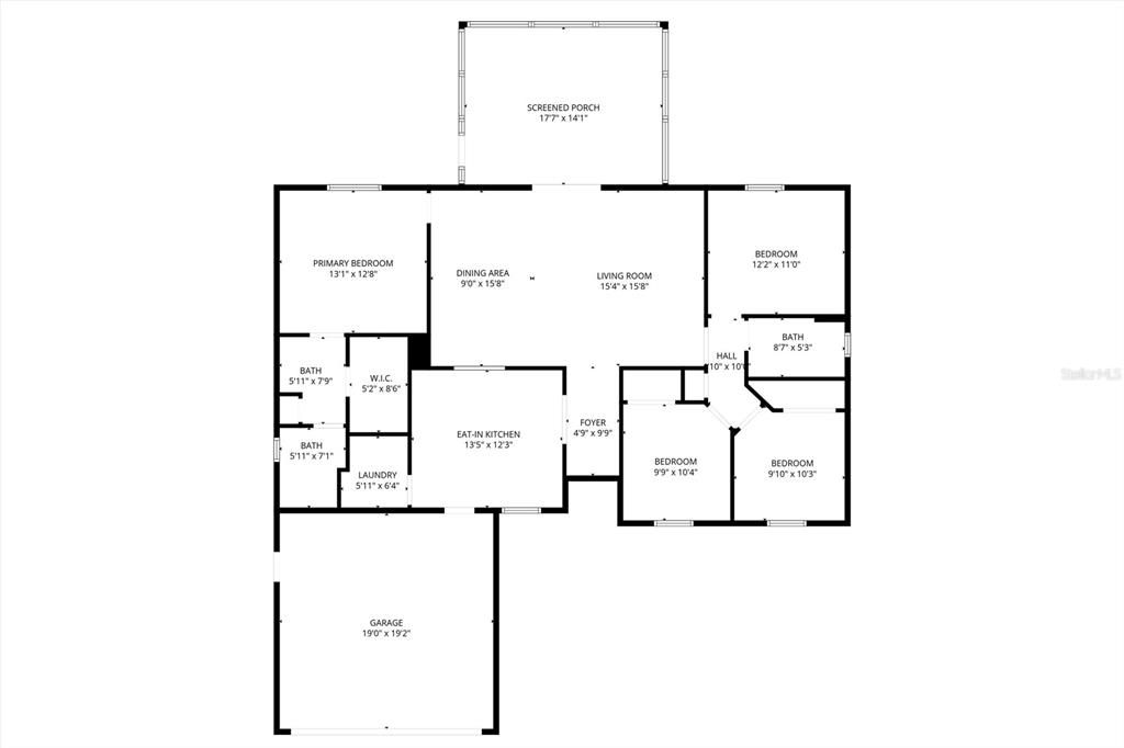 На продажу: $249,900 (4 спален, 2 ванн, 1548 Квадратных фут)