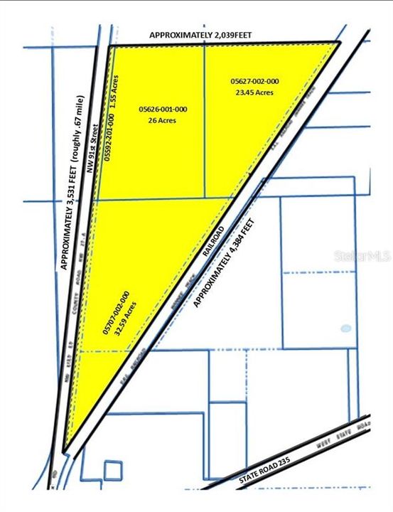 En Venta: $729,000 (83.59 acres)