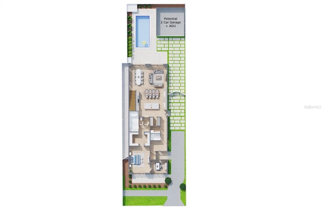 En Venta: $1,995,000 (5 camas, 3 baños, 3337 Pies cuadrados)