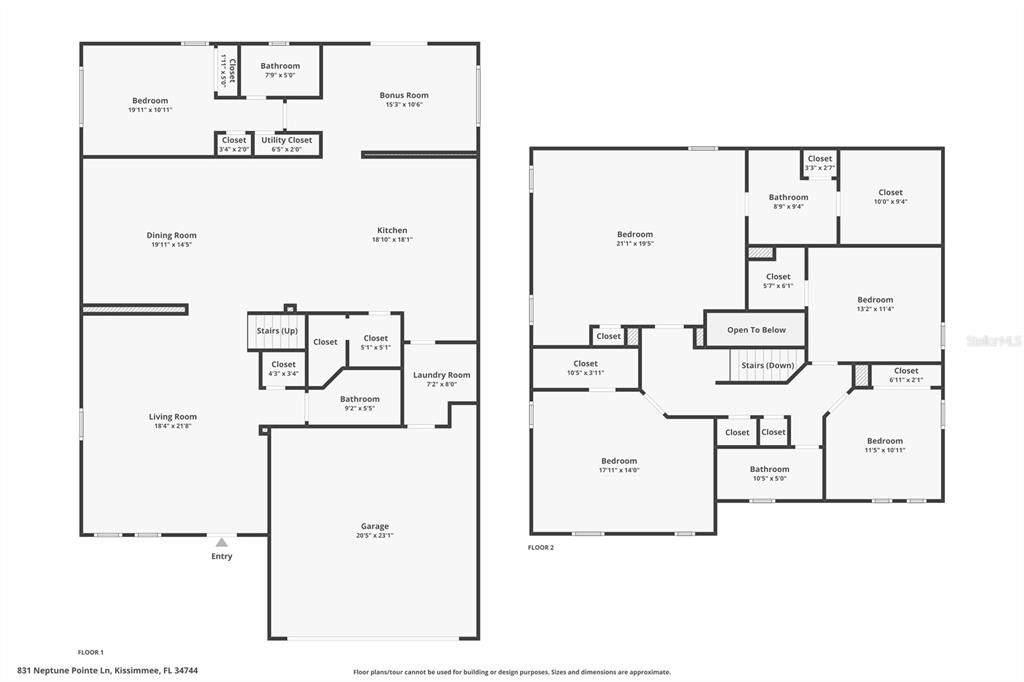 На продажу: $585,000 (5 спален, 3 ванн, 3609 Квадратных фут)