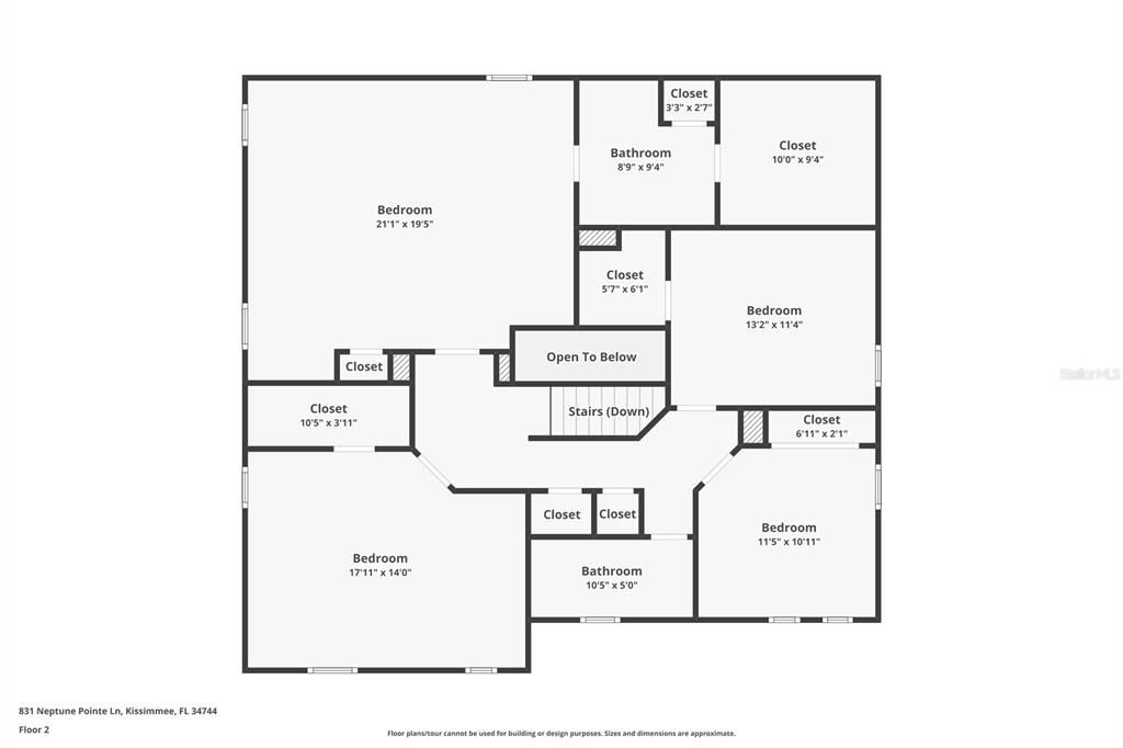 На продажу: $585,000 (5 спален, 3 ванн, 3609 Квадратных фут)