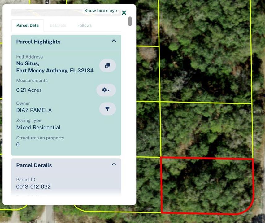 En Venta: $10,600 (0.22 acres)