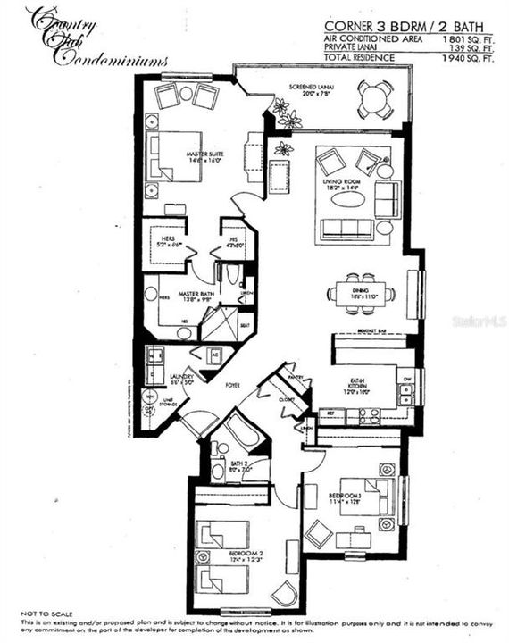 На продажу: $450,000 (3 спален, 2 ванн, 1801 Квадратных фут)