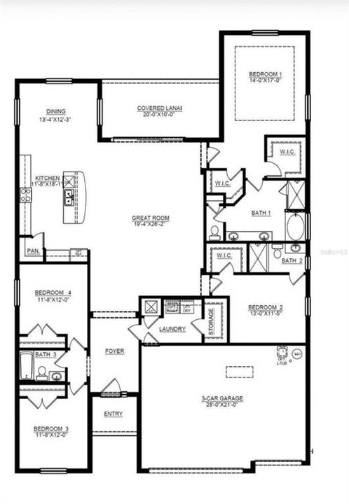 В аренду: $2,950 (4 спален, 3 ванн, 2537 Квадратных фут)