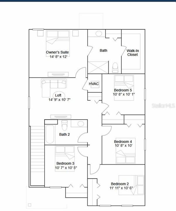 В аренду: $2,600 (5 спален, 2 ванн, 2112 Квадратных фут)
