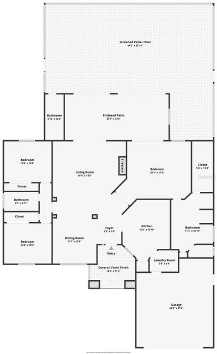 Activo con contrato: $399,000 (3 camas, 3 baños, 2217 Pies cuadrados)