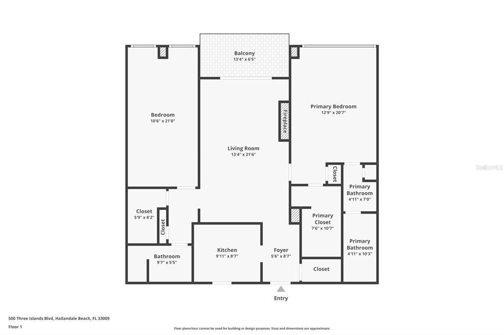 For Sale: $330,000 (2 beds, 2 baths, 1400 Square Feet)