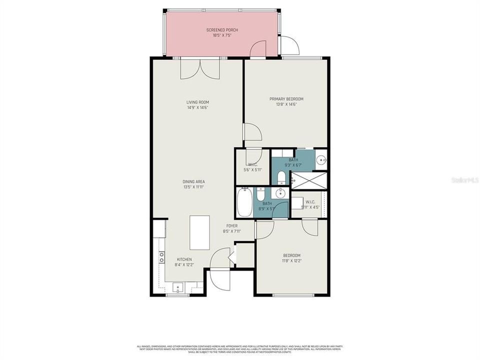 For Sale: $325,000 (2 beds, 2 baths, 1315 Square Feet)