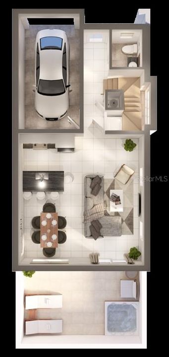 В аренду: $2,750 (3 спален, 2 ванн, 1493 Квадратных фут)