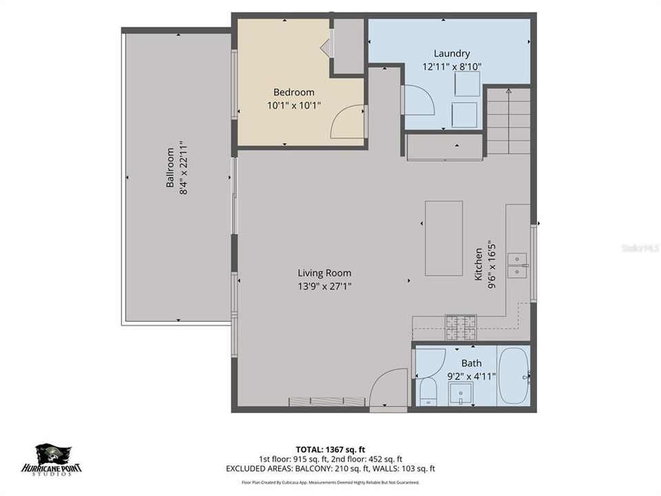 For Sale: $425,000 (2 beds, 2 baths, 1296 Square Feet)