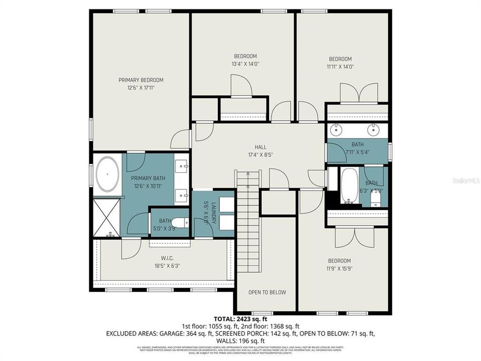 For Sale: $515,000 (4 beds, 2 baths, 2571 Square Feet)