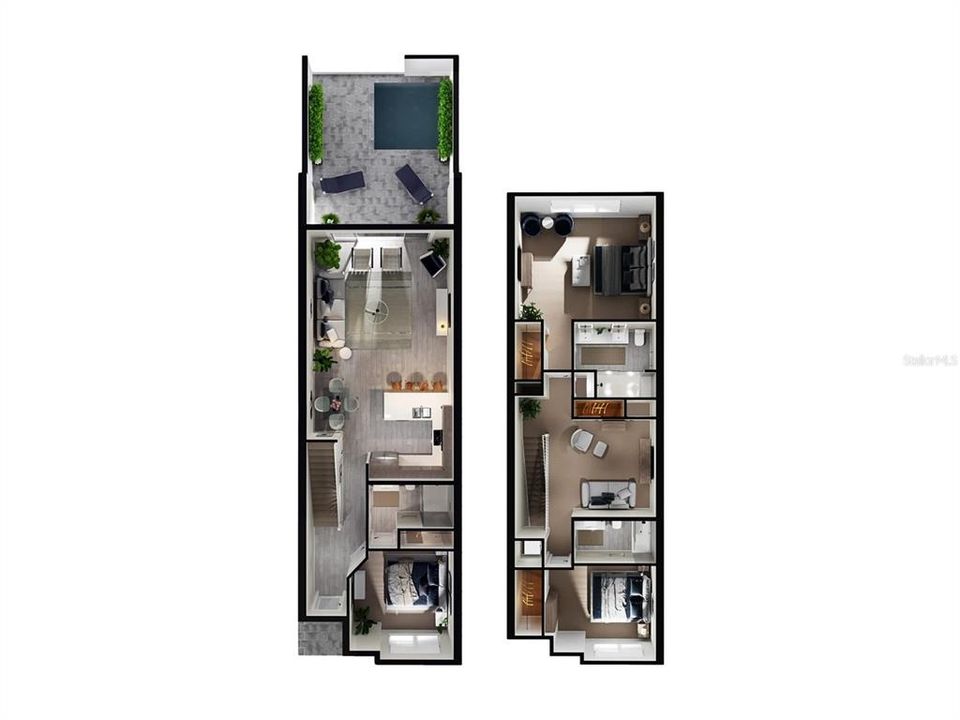 Activo con contrato: $2,400 (3 camas, 3 baños, 1854 Pies cuadrados)