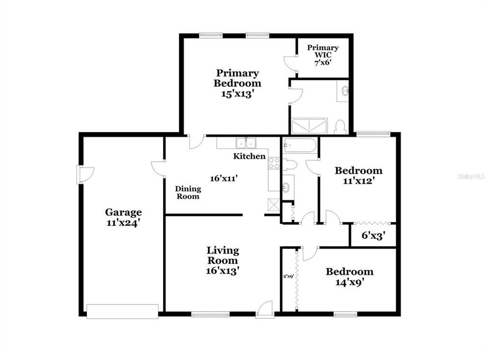 В аренду: $1,795 (3 спален, 2 ванн, 1282 Квадратных фут)