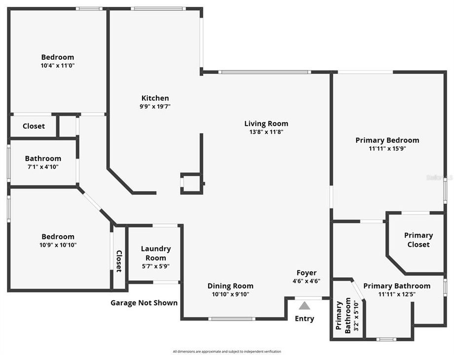 Active With Contract: $410,000 (3 beds, 2 baths, 1382 Square Feet)