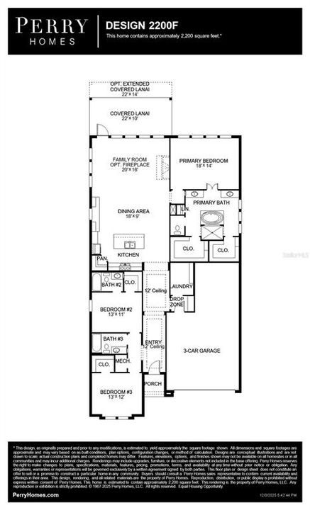 На продажу: $574,900 (3 спален, 3 ванн, 2200 Квадратных фут)