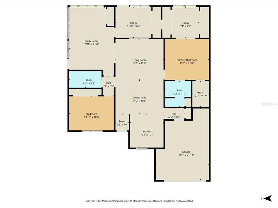 En Venta: $425,000 (2 camas, 2 baños, 1670 Pies cuadrados)