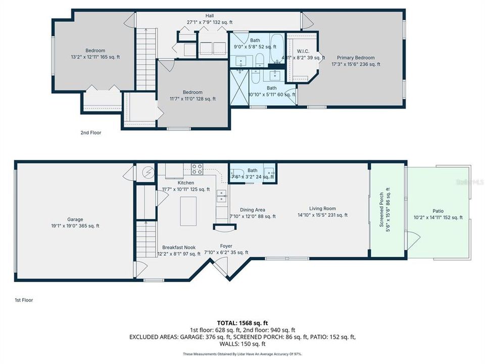 For Sale: $395,000 (3 beds, 2 baths, 1700 Square Feet)