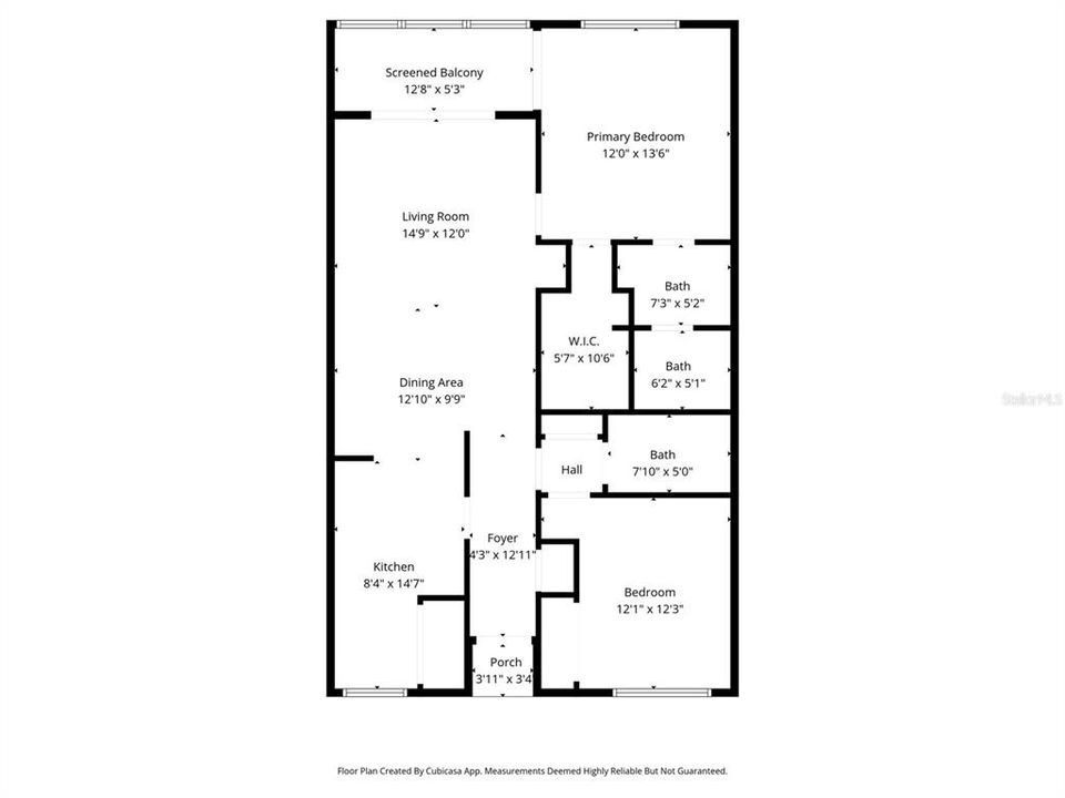 For Rent: $1,900 (2 beds, 2 baths, 1025 Square Feet)