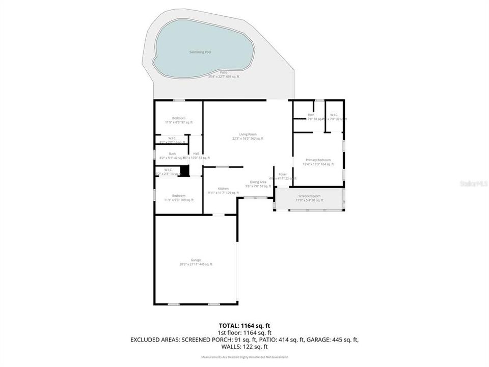 En Venta: $275,000 (3 camas, 2 baños, 1268 Pies cuadrados)