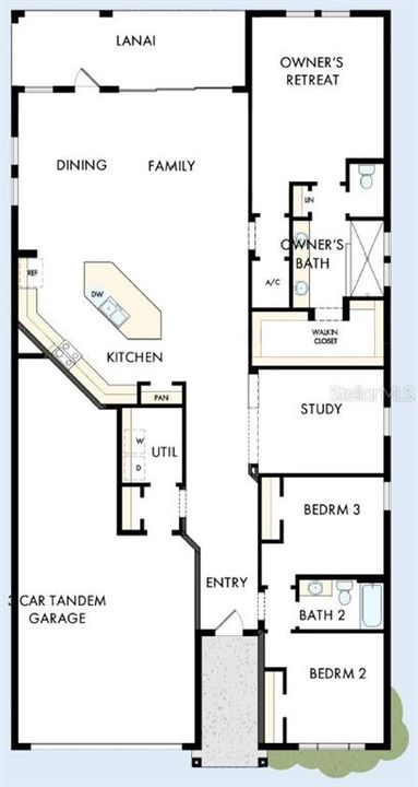 En Venta: $459,990 (3 camas, 2 baños, 2214 Pies cuadrados)