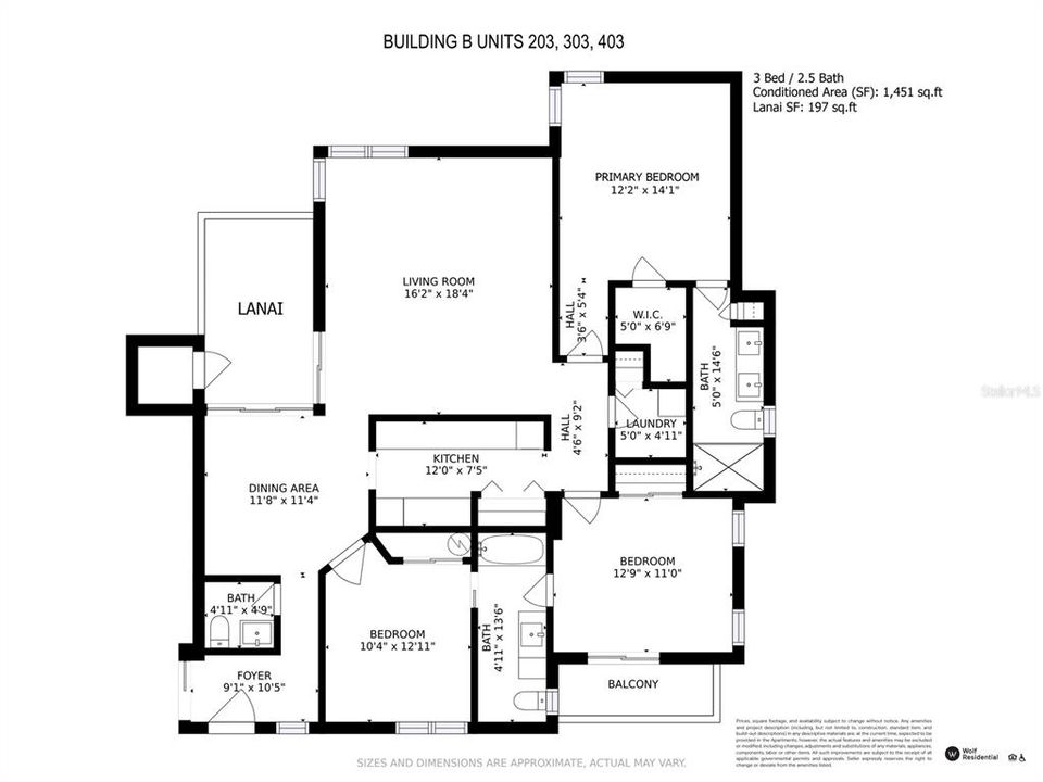 For Rent: $1,999 (3 beds, 2 baths, 1440 Square Feet)