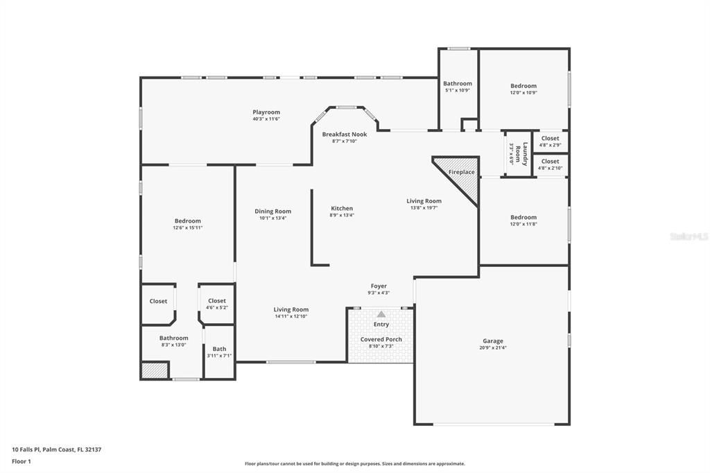 For Sale: $425,000 (3 beds, 2 baths, 2196 Square Feet)