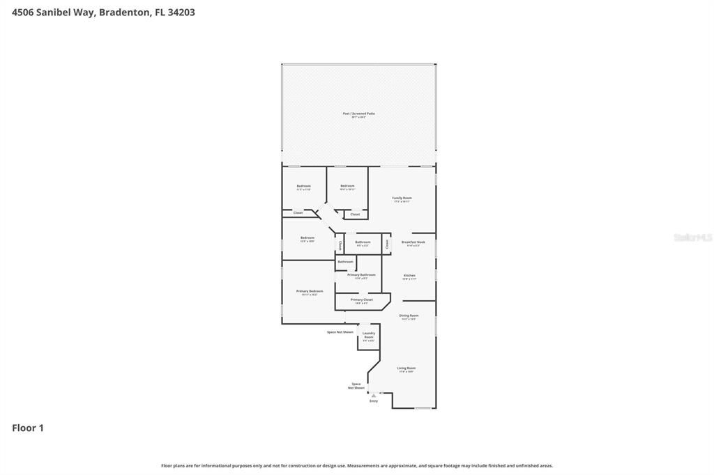 For Sale: $525,000 (4 beds, 2 baths, 1972 Square Feet)