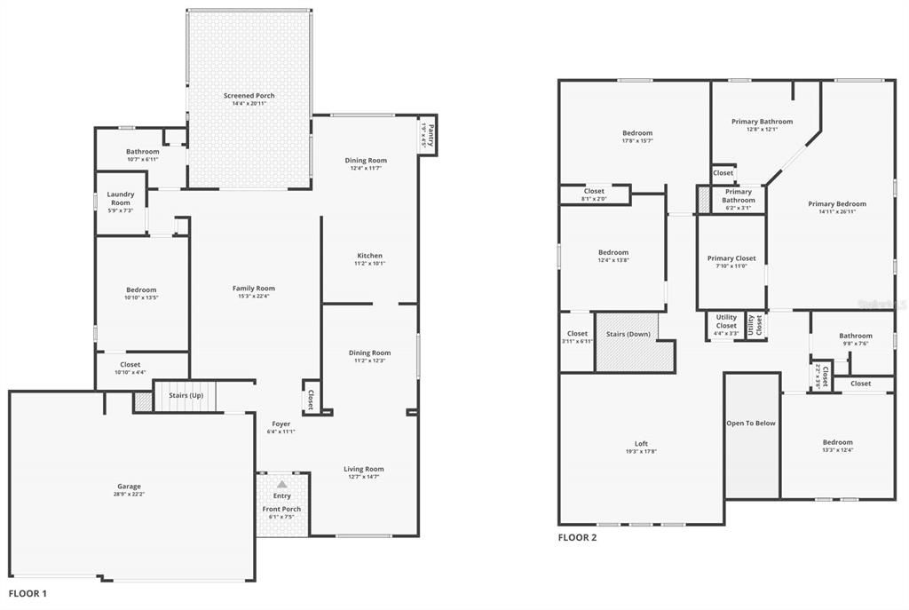 На продажу: $549,999 (5 спален, 3 ванн, 3406 Квадратных фут)