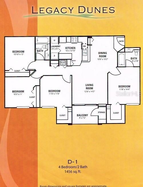 Activo con contrato: $236,000 (4 camas, 2 baños, 1377 Pies cuadrados)