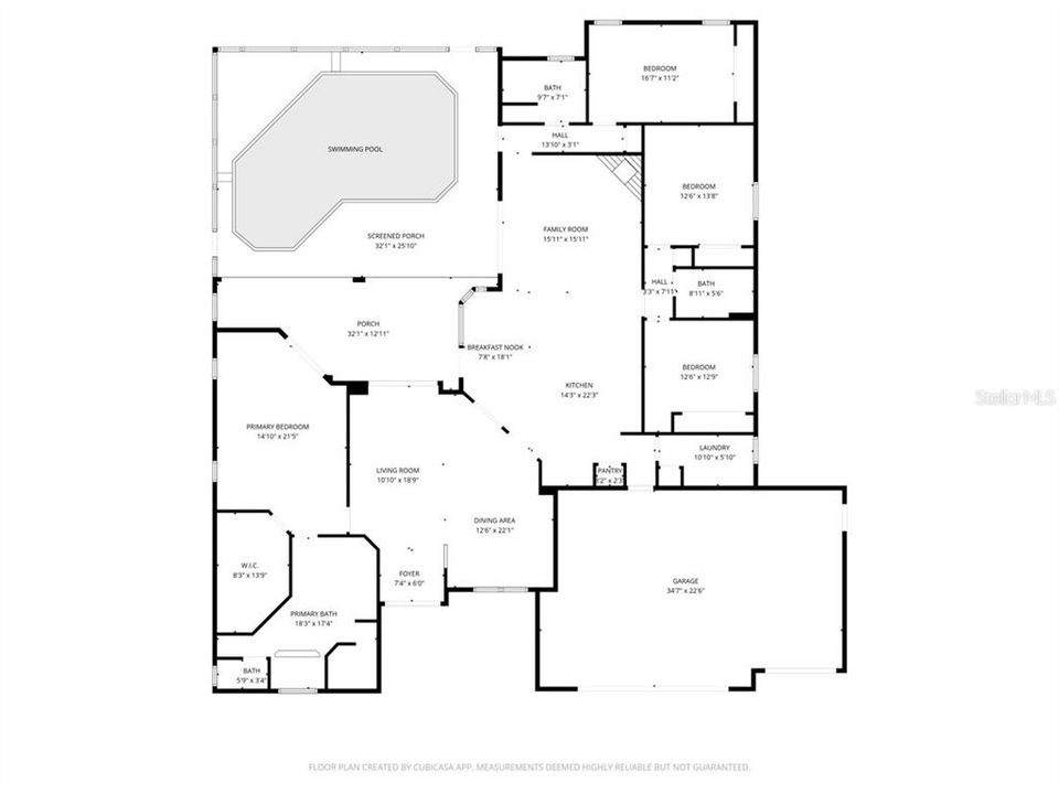 Activo con contrato: $699,000 (4 camas, 3 baños, 2888 Pies cuadrados)