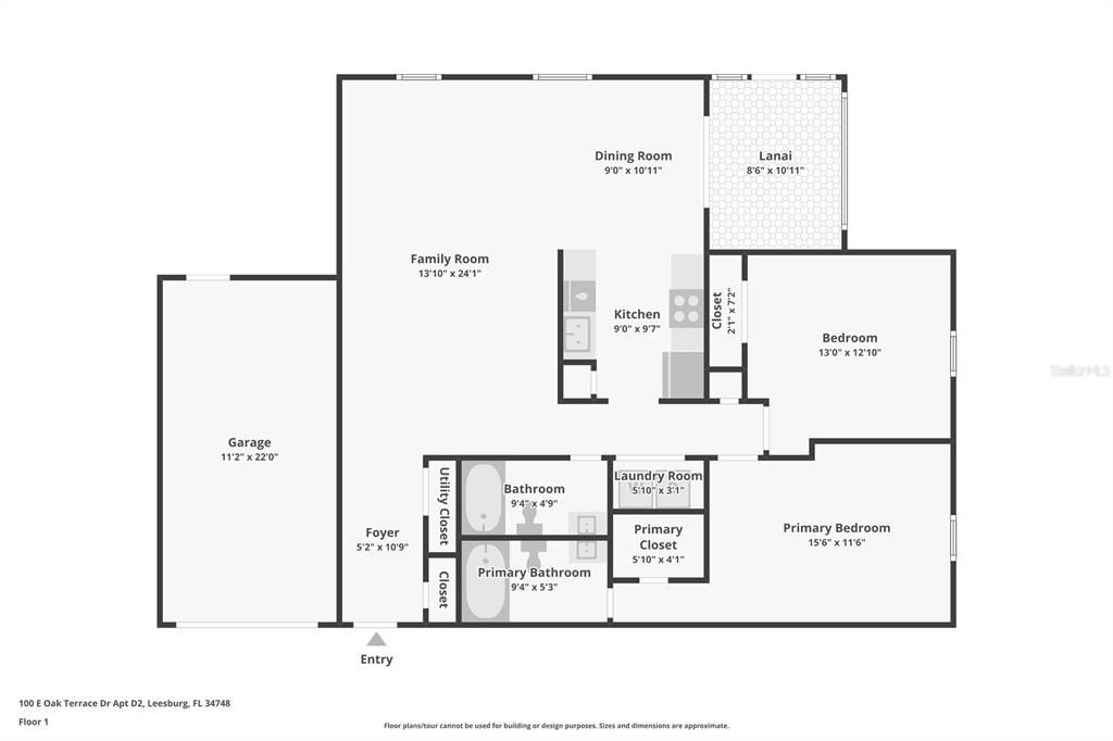 For Sale: $139,900 (2 beds, 2 baths, 1518 Square Feet)