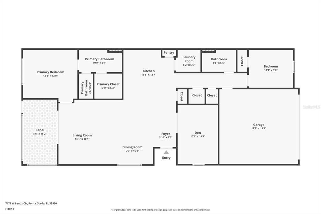 For Rent: $2,100 (2 beds, 2 baths, 1516 Square Feet)